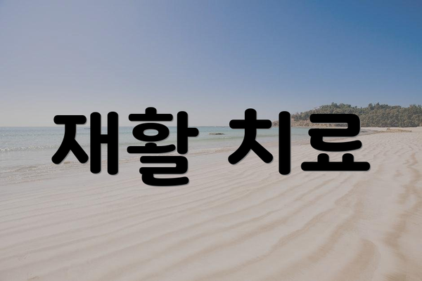 재활 치료