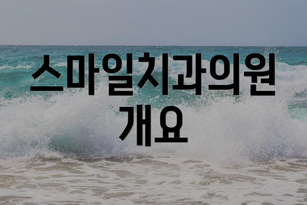 스마일치과의원 개요