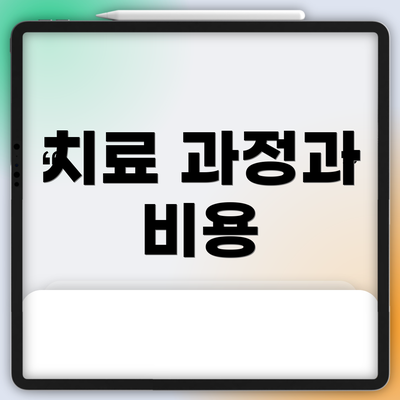 치료 과정과 비용