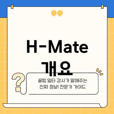 H-Mate 개요